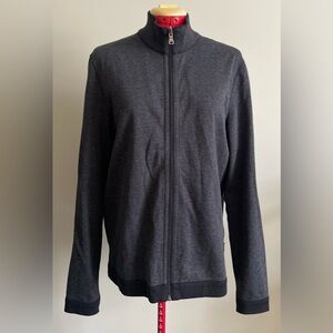 Hugo Boss - cotton blend zip up sweater Size Small (Regular fit)